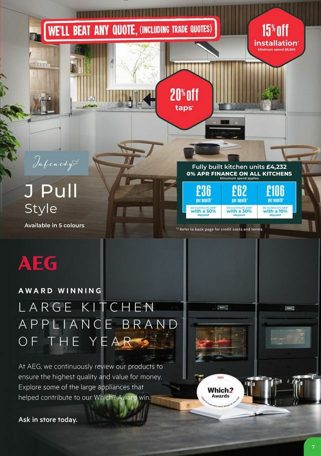 Wren Kitchens Offers from 19 December