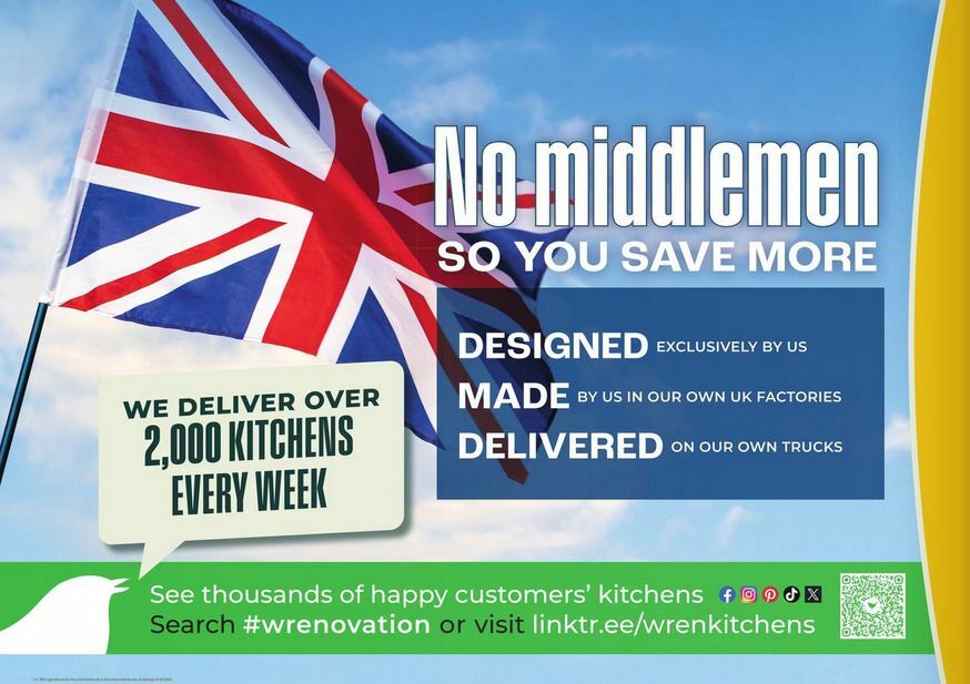 Wren Kitchens Offers from 3 April