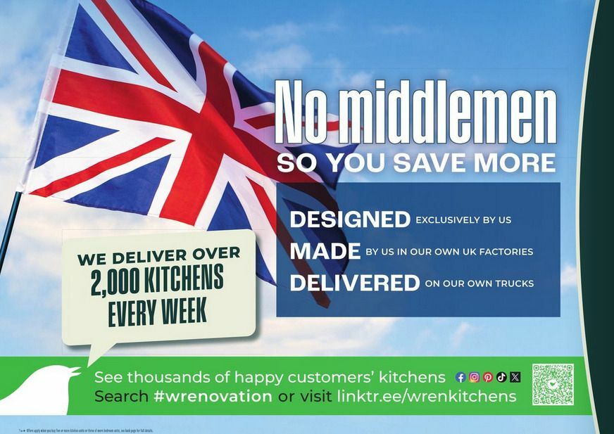 Wren Kitchens Offers from 17 April