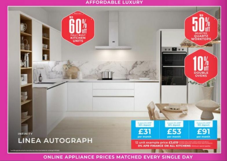 Wren Kitchens Offers from 1 May