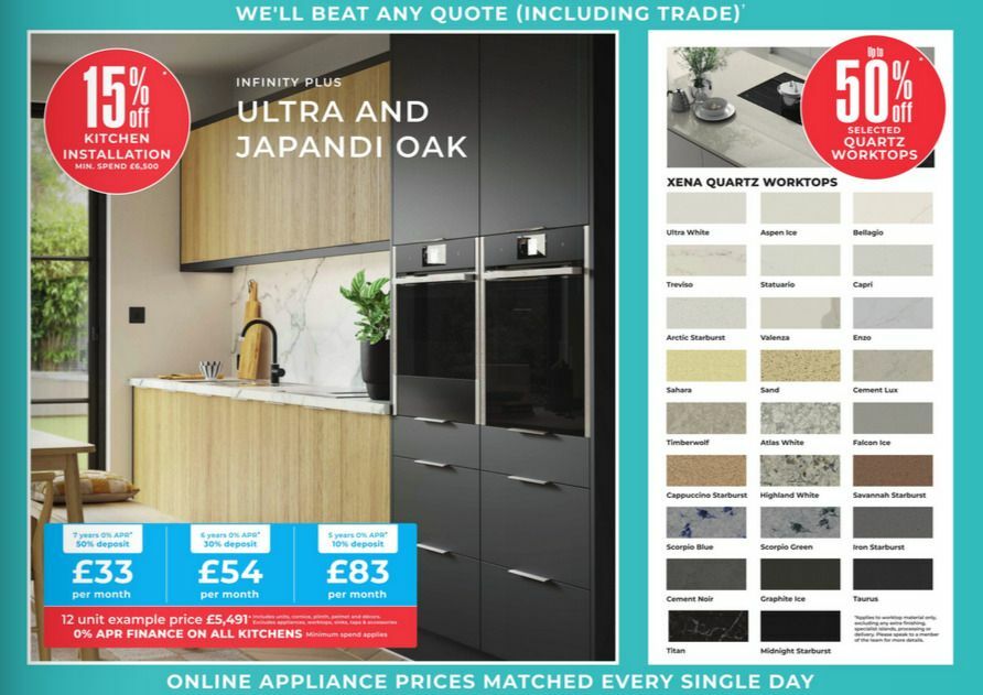 Wren Kitchens Offers from 15 May