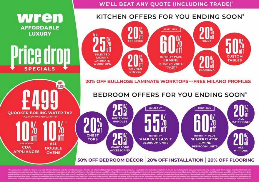 Wren Kitchens Offers from 25 June