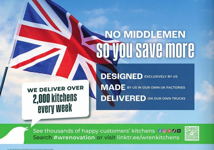 Wren Kitchens Offers from 25 June