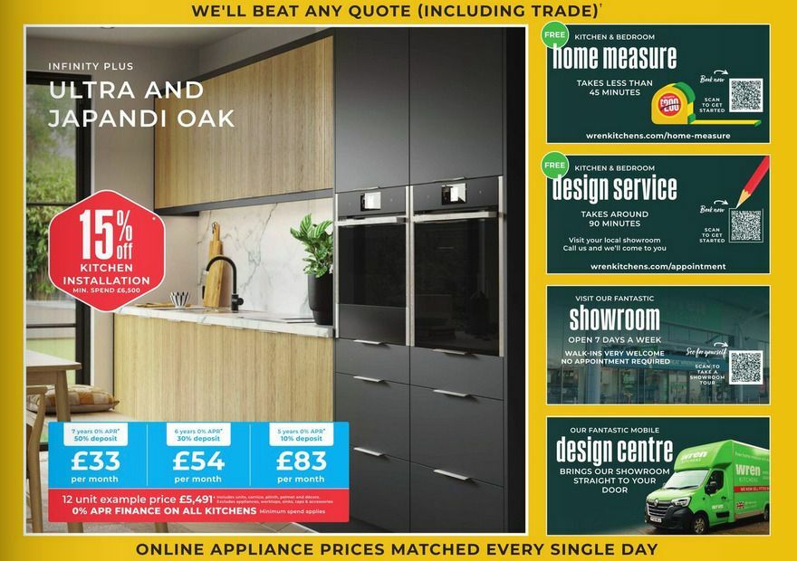 Wren Kitchens Offers from 24 July