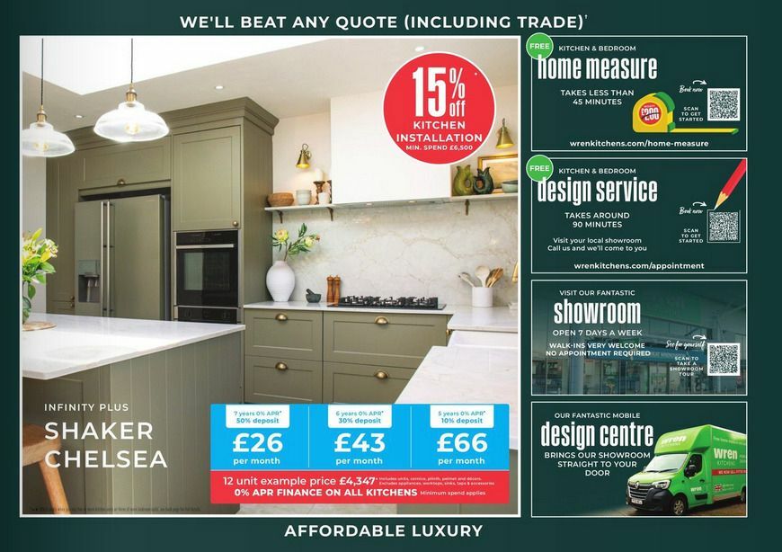 Wren Kitchens Offers from 6 August