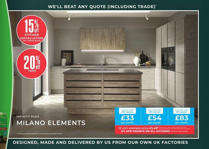 Wren Kitchens Offers from 6 August