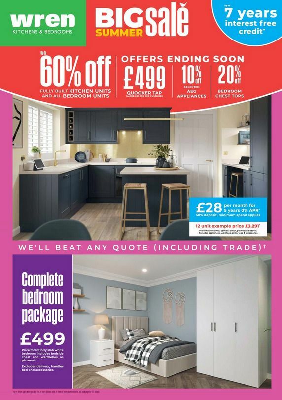 Wren Kitchens Offers from 21 August