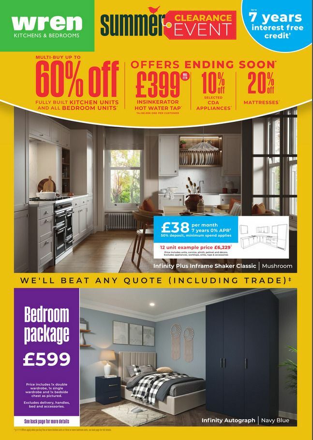 Wren Kitchens Offers from 11 September