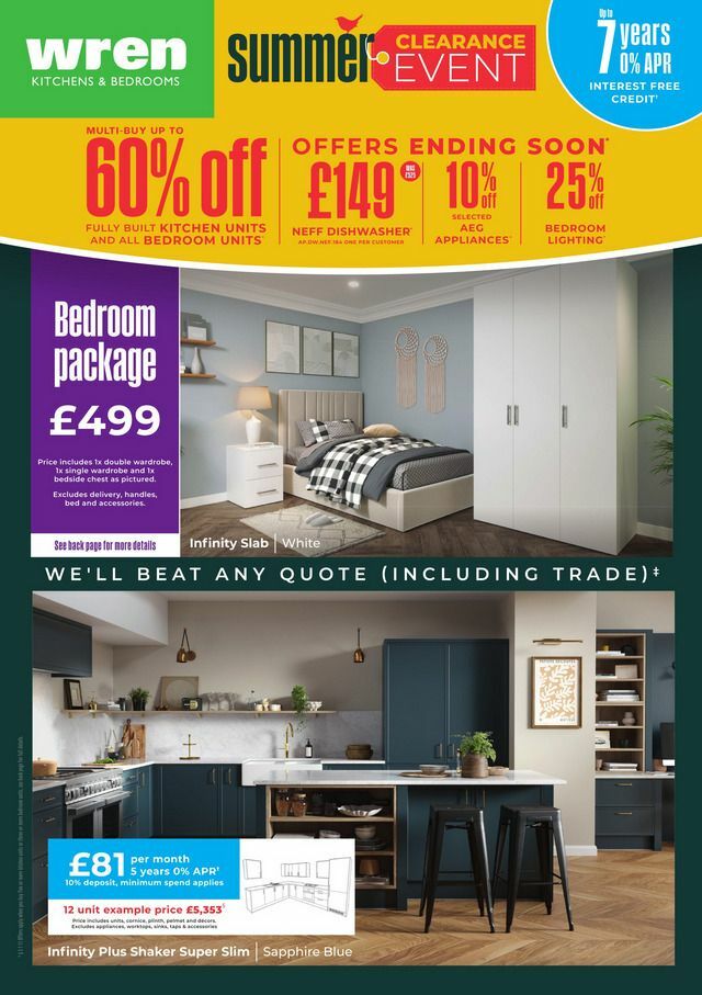 Wren Kitchens Offers from 24 September