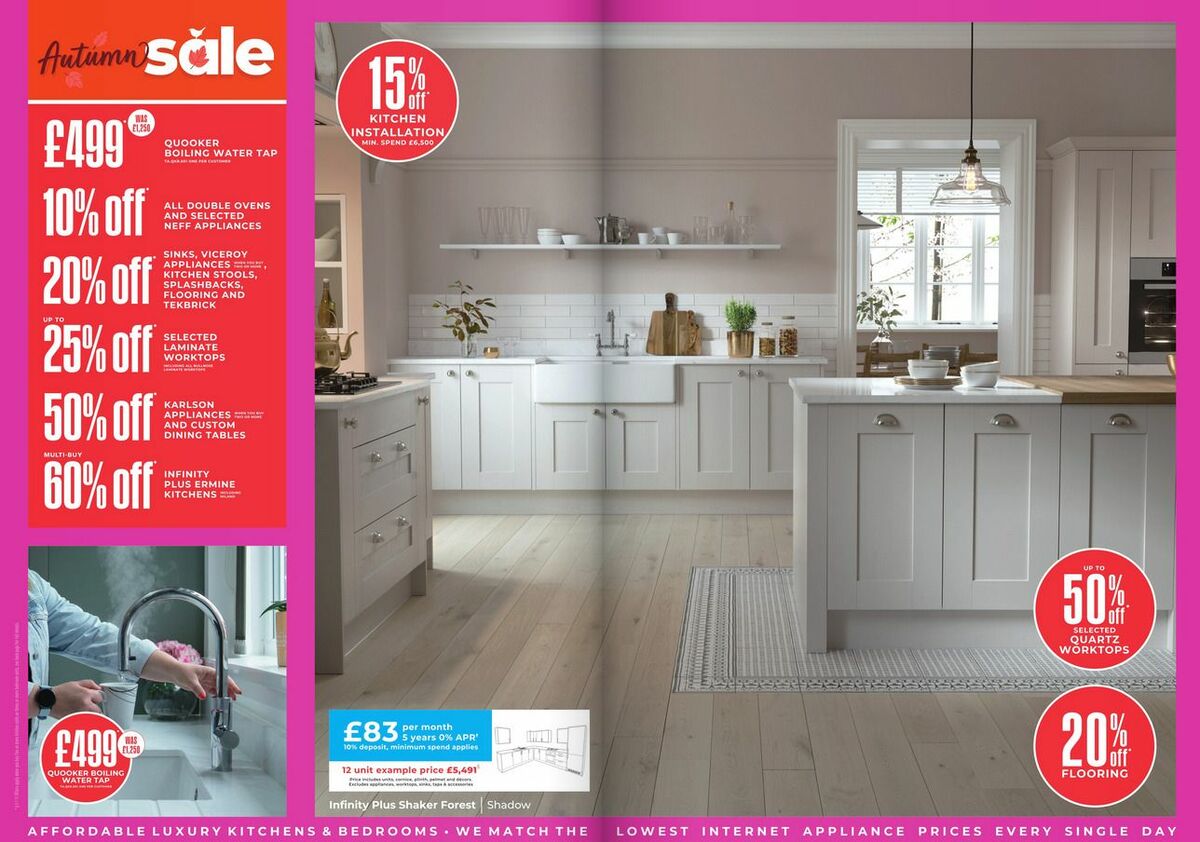 Wren Kitchens Offers from 9 October