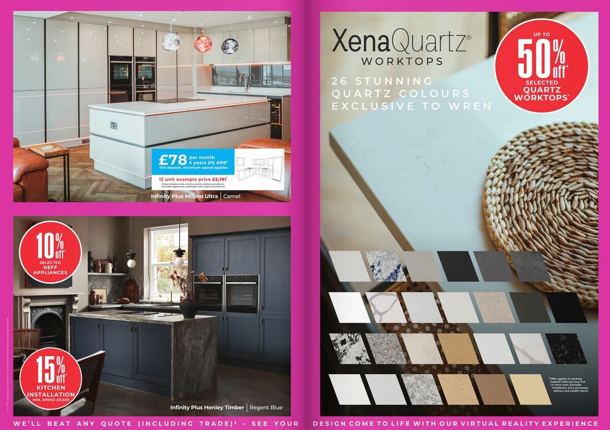 Wren Kitchens Offers from 9 October