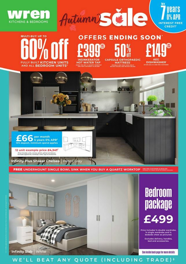 Wren Kitchens Offers from 23 October