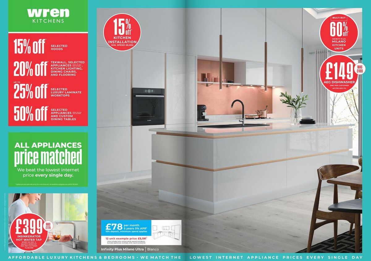 Wren Kitchens Offers from 23 October