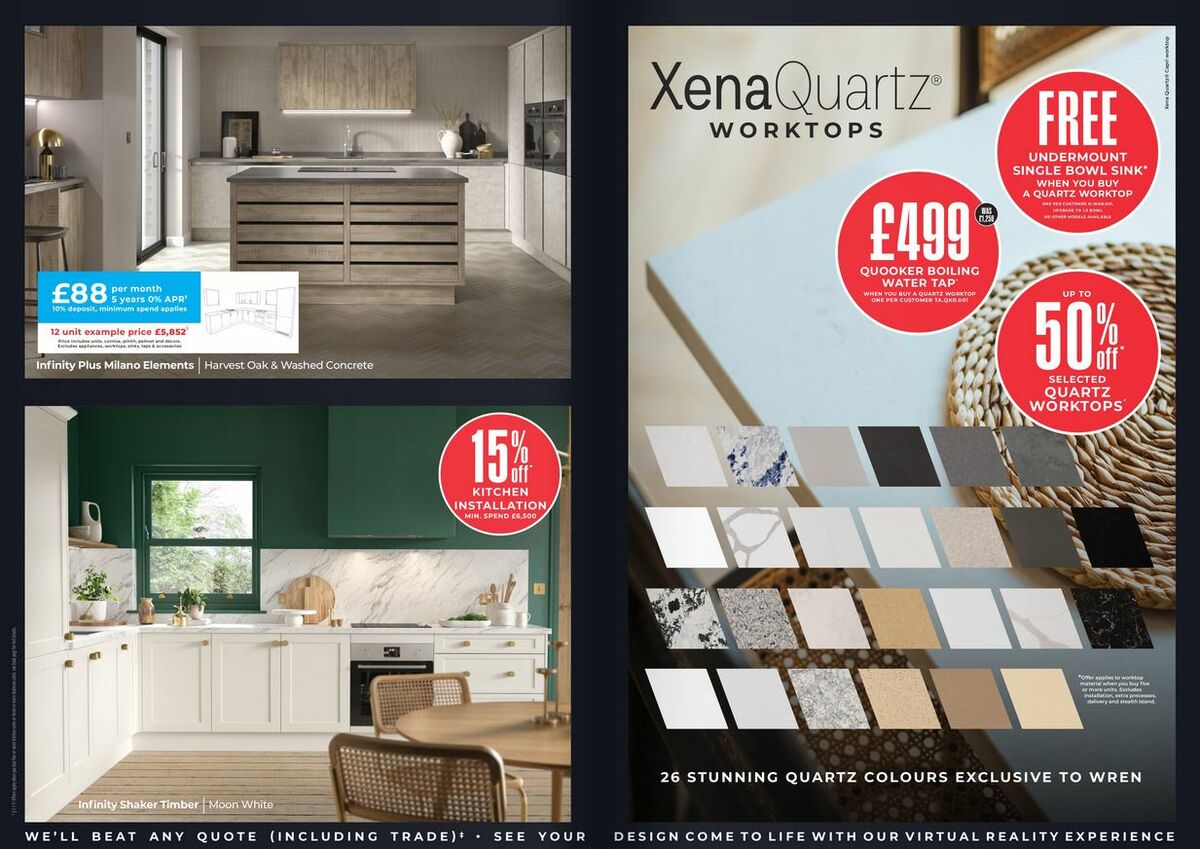 Wren Kitchens Offers from 6 November