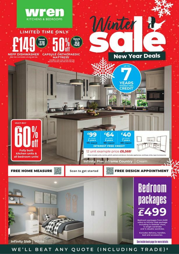 Wren Kitchens Offers from 18 December