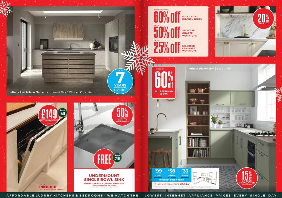 Wren Kitchens Offers from 18 December