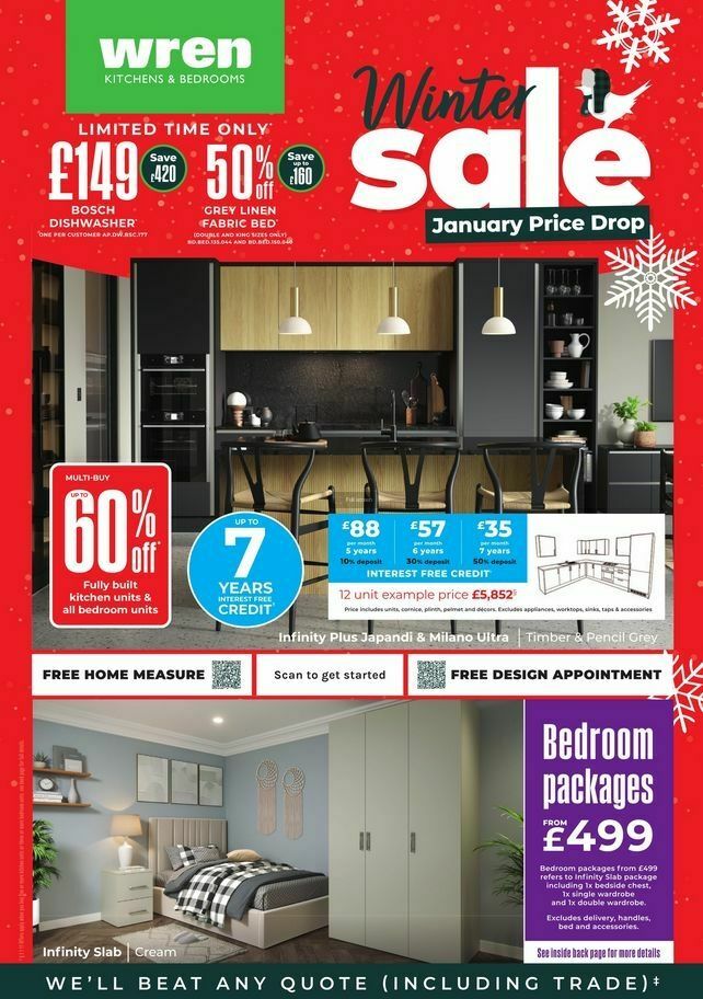 Wren Kitchens Offers from 8 January