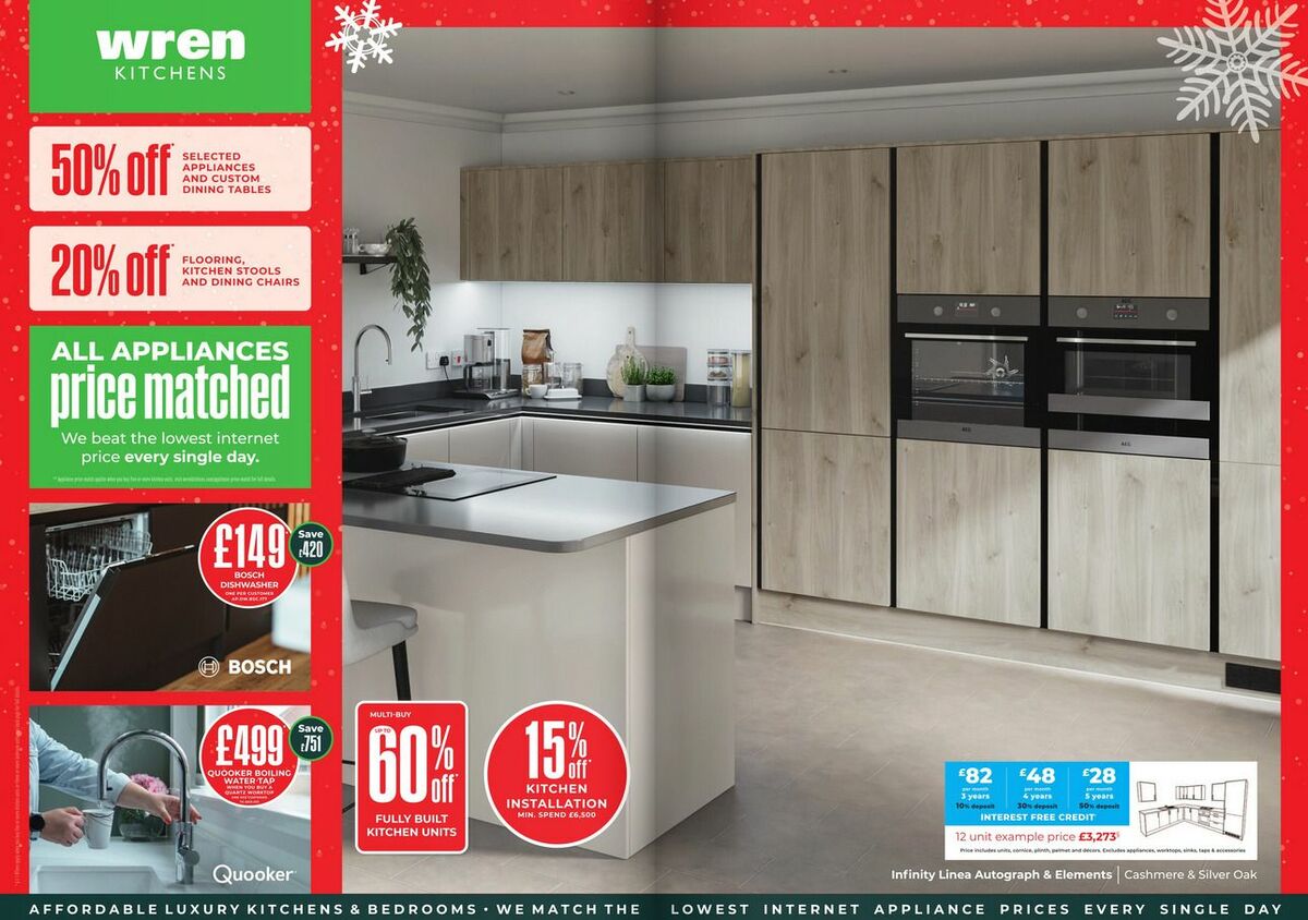 Wren Kitchens Offers from 8 January