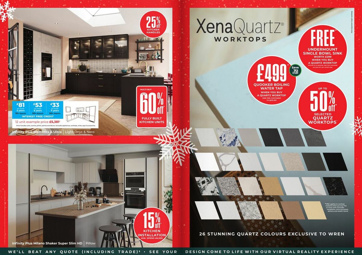 Wren Kitchens Offers from 8 January