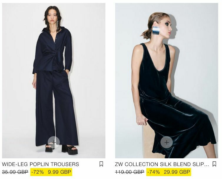 ZARA Offers from 5 January