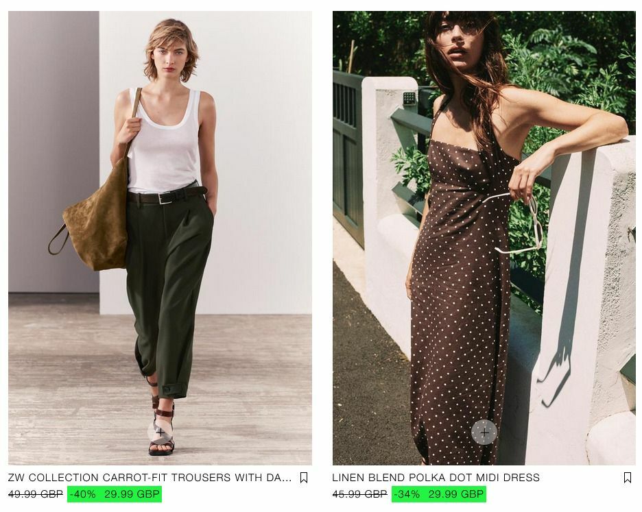 ZARA Offers from 28 June