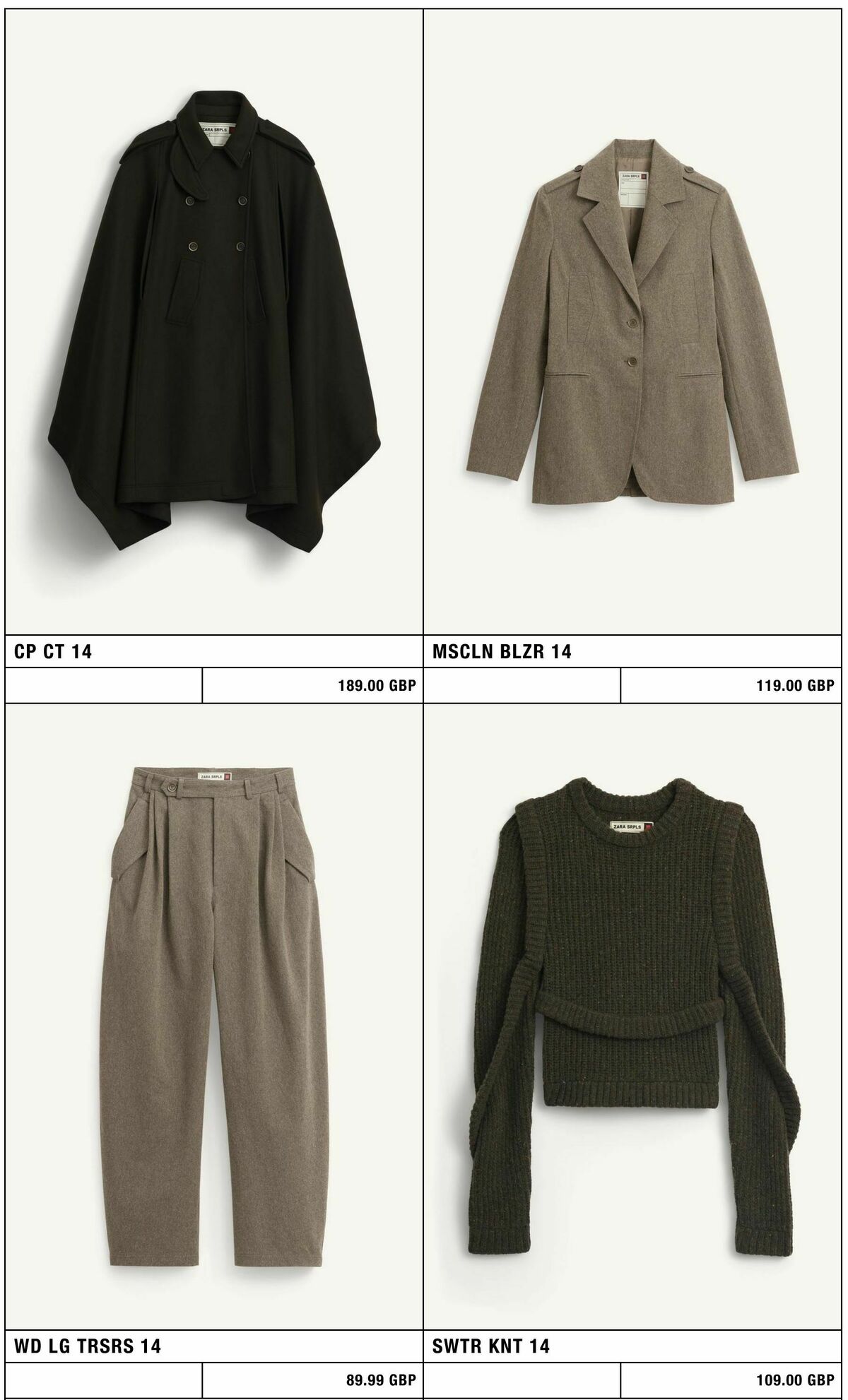 ZARA Offers from 8 November