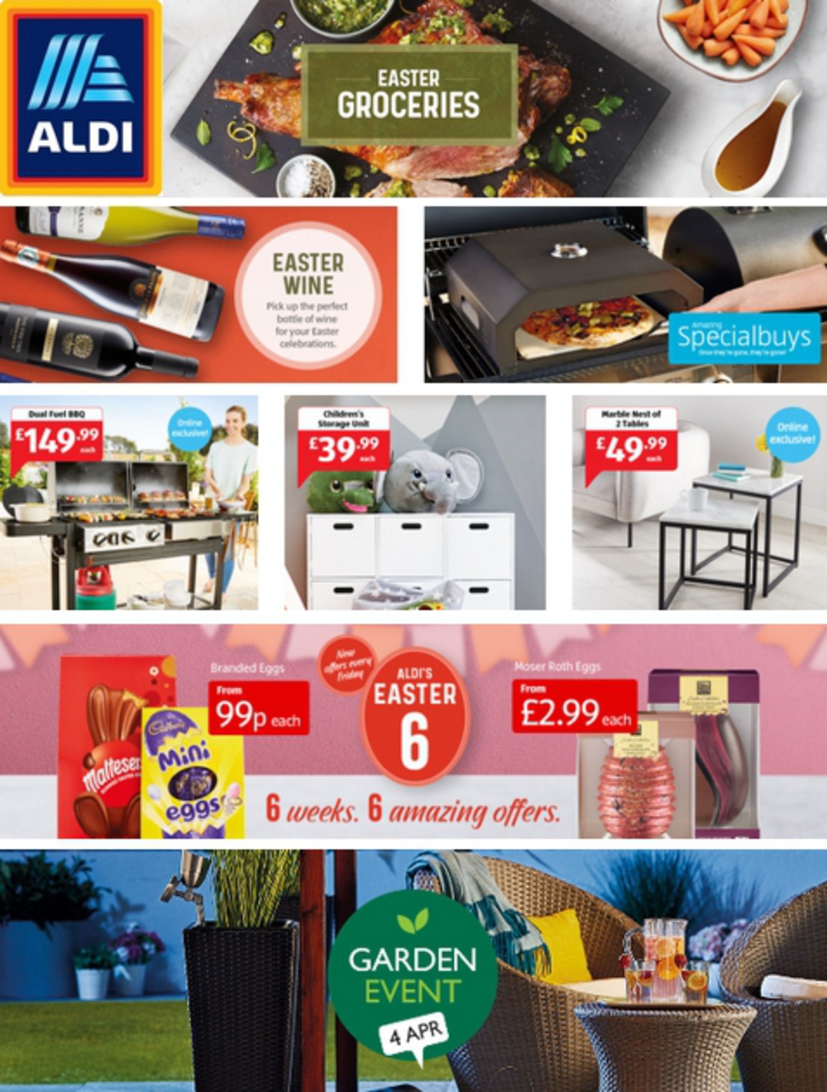 ALDI UK Offers & Special Buys from 4 April