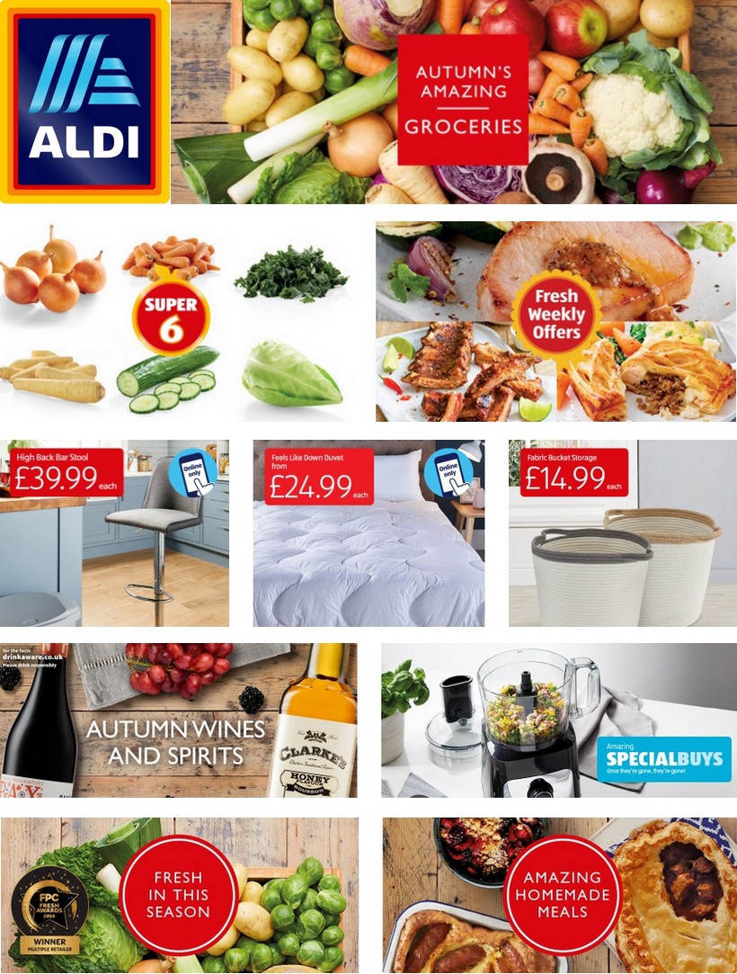 ALDI UK Offers & Special Buys from 10 October