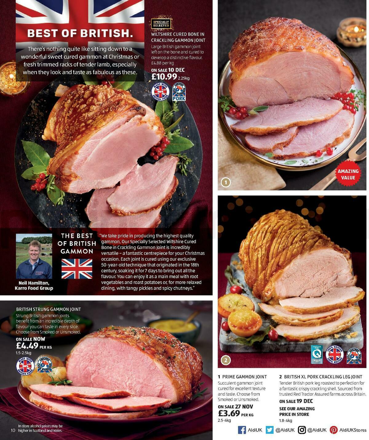 ALDI Christmas Brochure UK Offers & Special Buys from 8 November