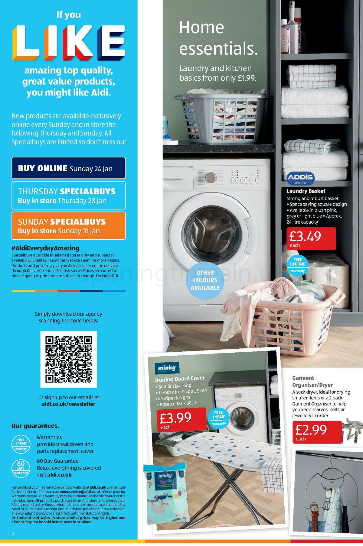 ALDI UK Offers & Special Buys from 24 January Page 2