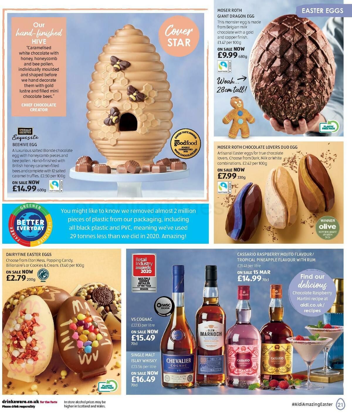 ALDI Easter Brochure UK Offers & Special Buys from 15 March Page 21