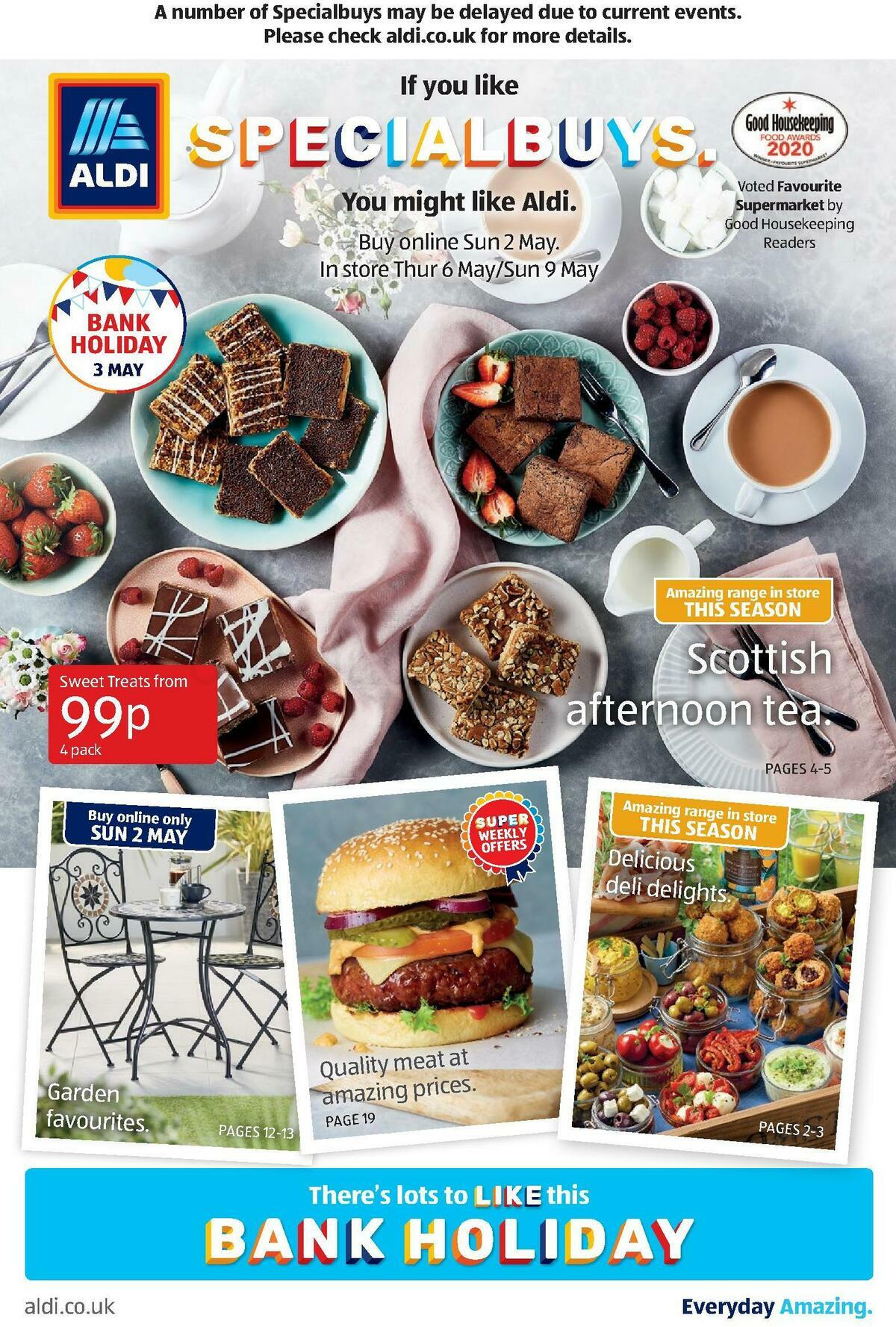 ALDI Scottish UK - Offers & Special Buys from 2 May