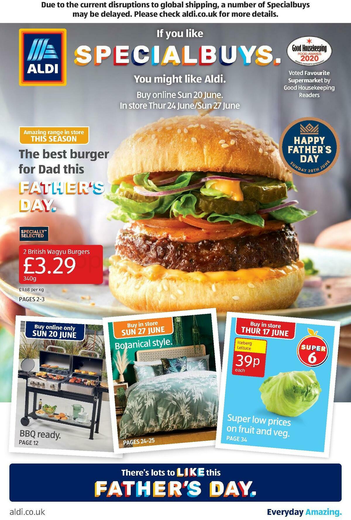 ALDI UK - Offers & Special Buys from 20 June