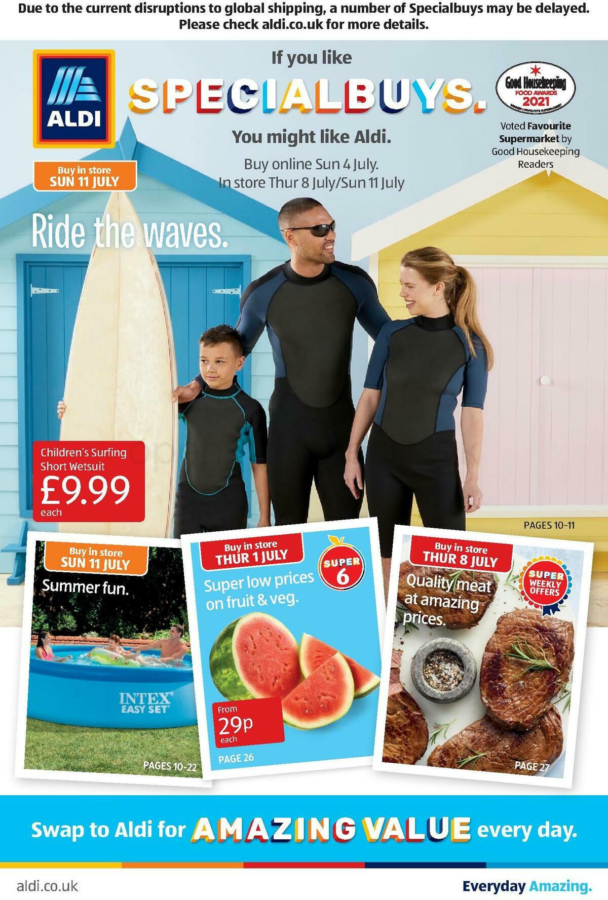 ALDI UK Offers & Special Buys from 4 July