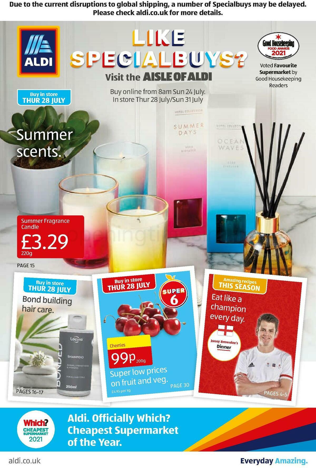 ALDI UK Offers & Special Buys from 24 July