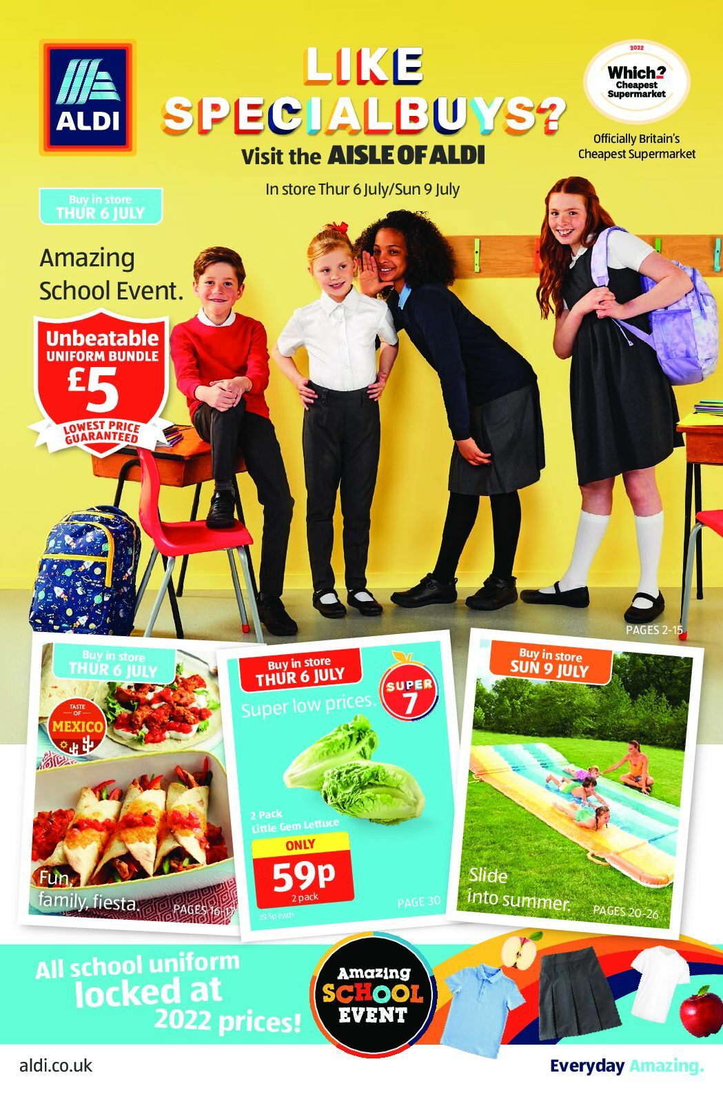 ALDI UK Offers & Special Buys from 2 July