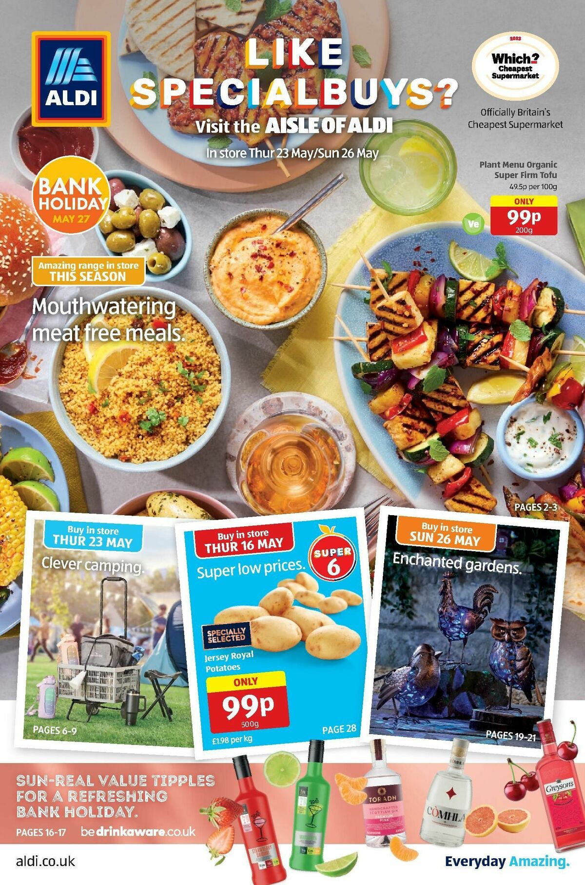 ALDI Scottish UK - Offers & Special Buys From 20 May