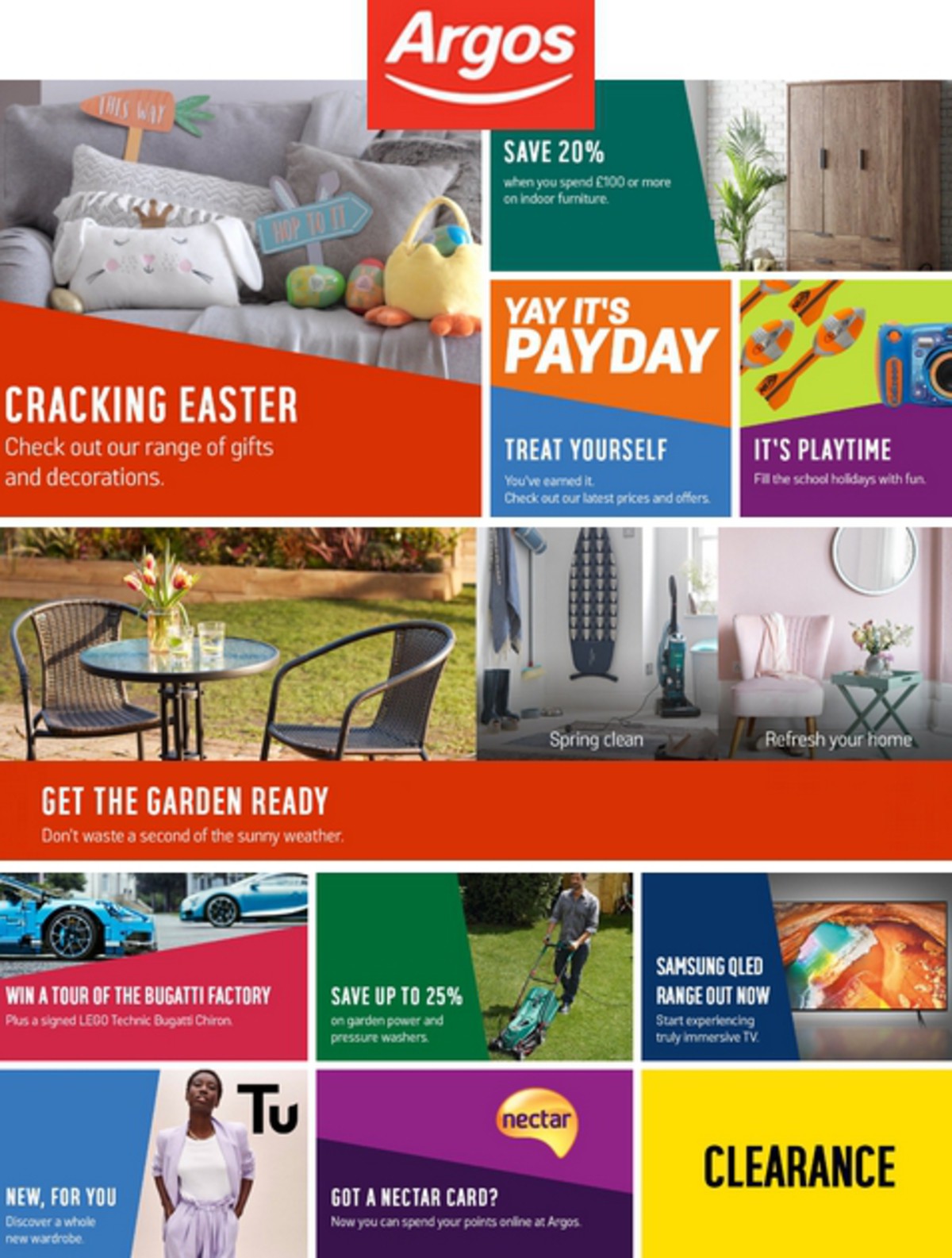 Argos New Offers & Special Buys from 2 April