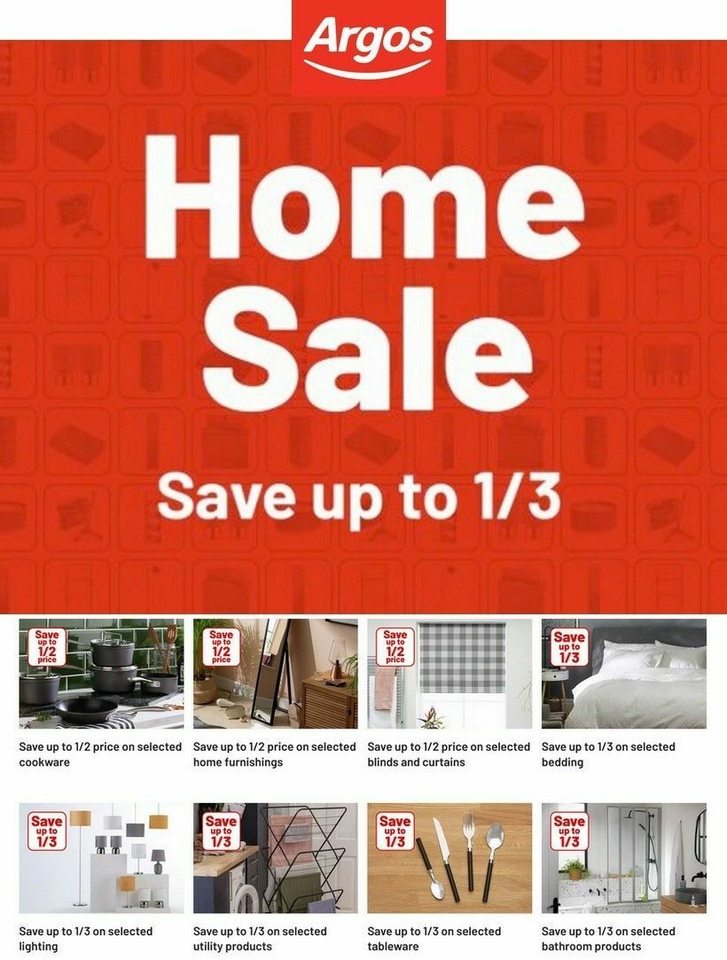 Argos New Offers & Special Buys From 11 September