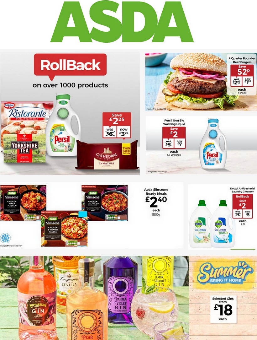 ASDA UK - Offers & Special Buys from 21 June