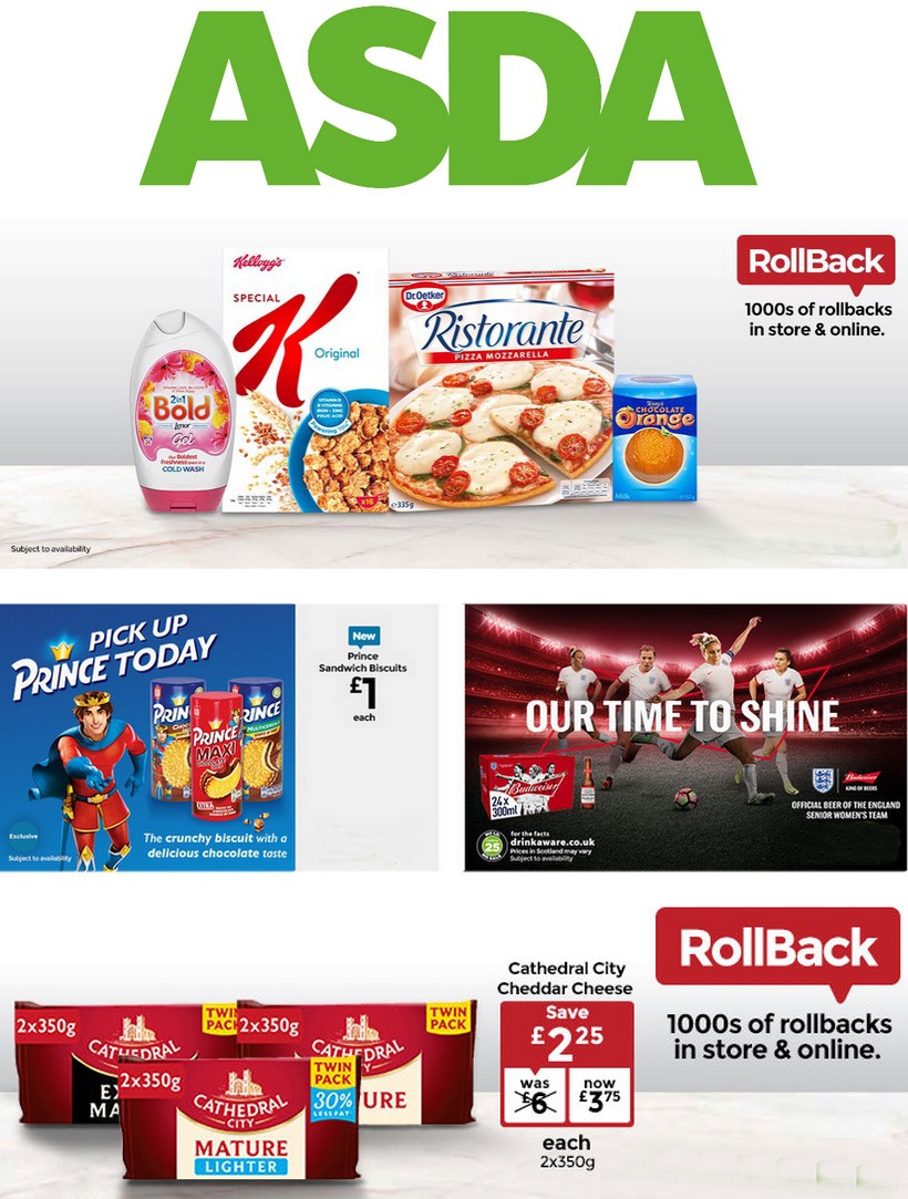 ASDA UK - Offers & Special Buys from 28 June