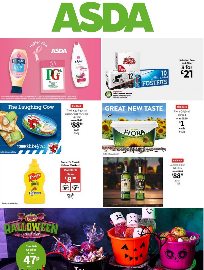 ASDA UK - Offers & Special Buys from 11 October