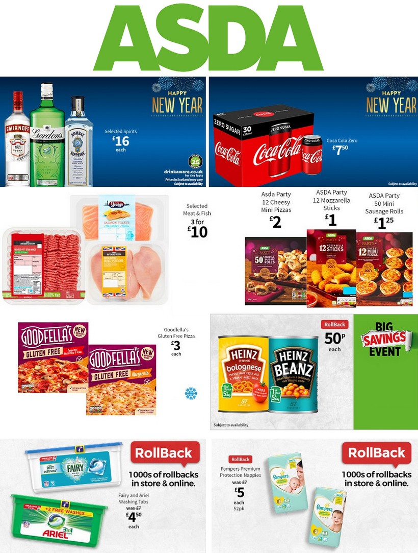 ASDA UK - Offers & Special Buys from 27 December