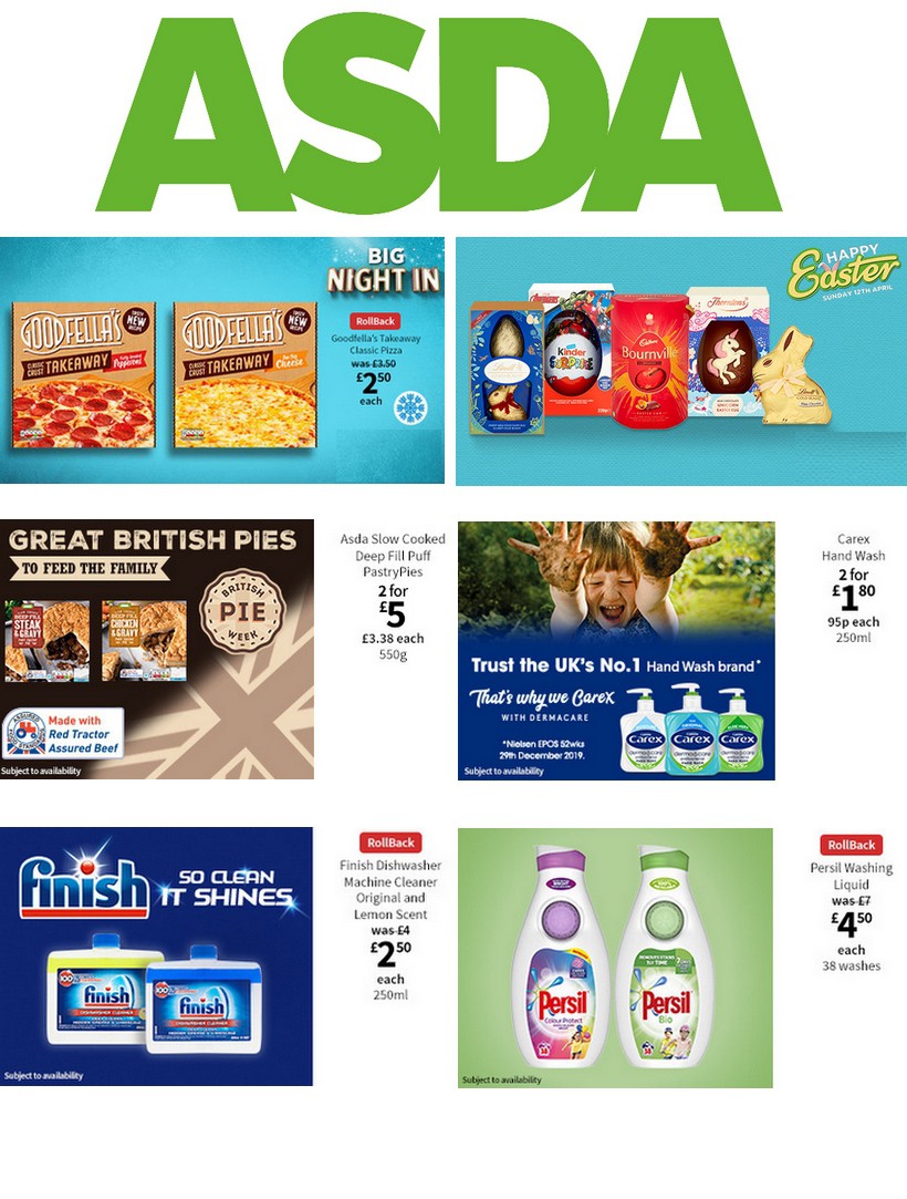 ASDA UK - Offers & Special Buys from 6 March