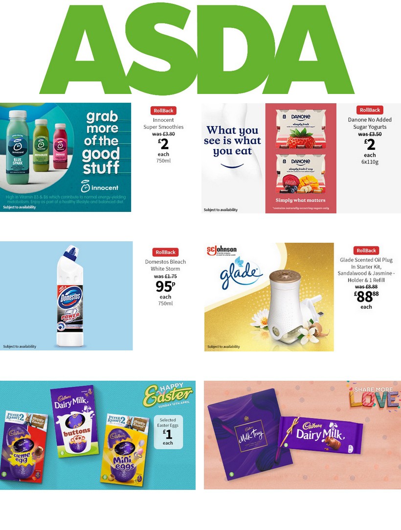 ASDA UK - Offers & Special Buys from 20 March