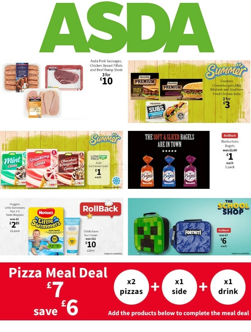 ASDA UK - Offers & Special Buys from 31 July