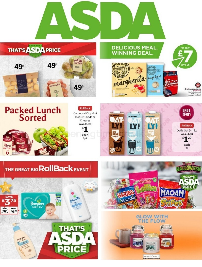 ASDA UK - Offers & Special Buys from 2 October