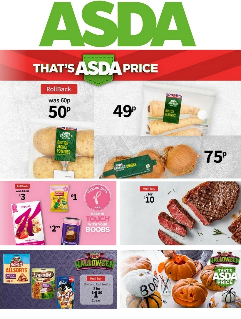 ASDA UK - Offers & Special Buys from 9 October