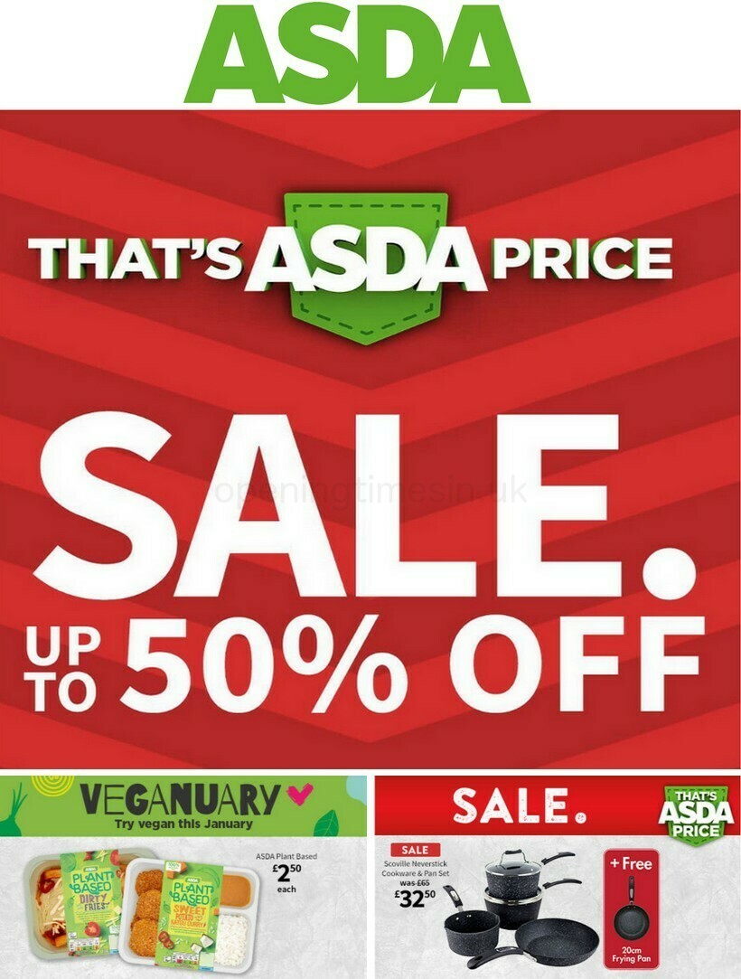 ASDA UK - Offers & Special Buys from 29 December