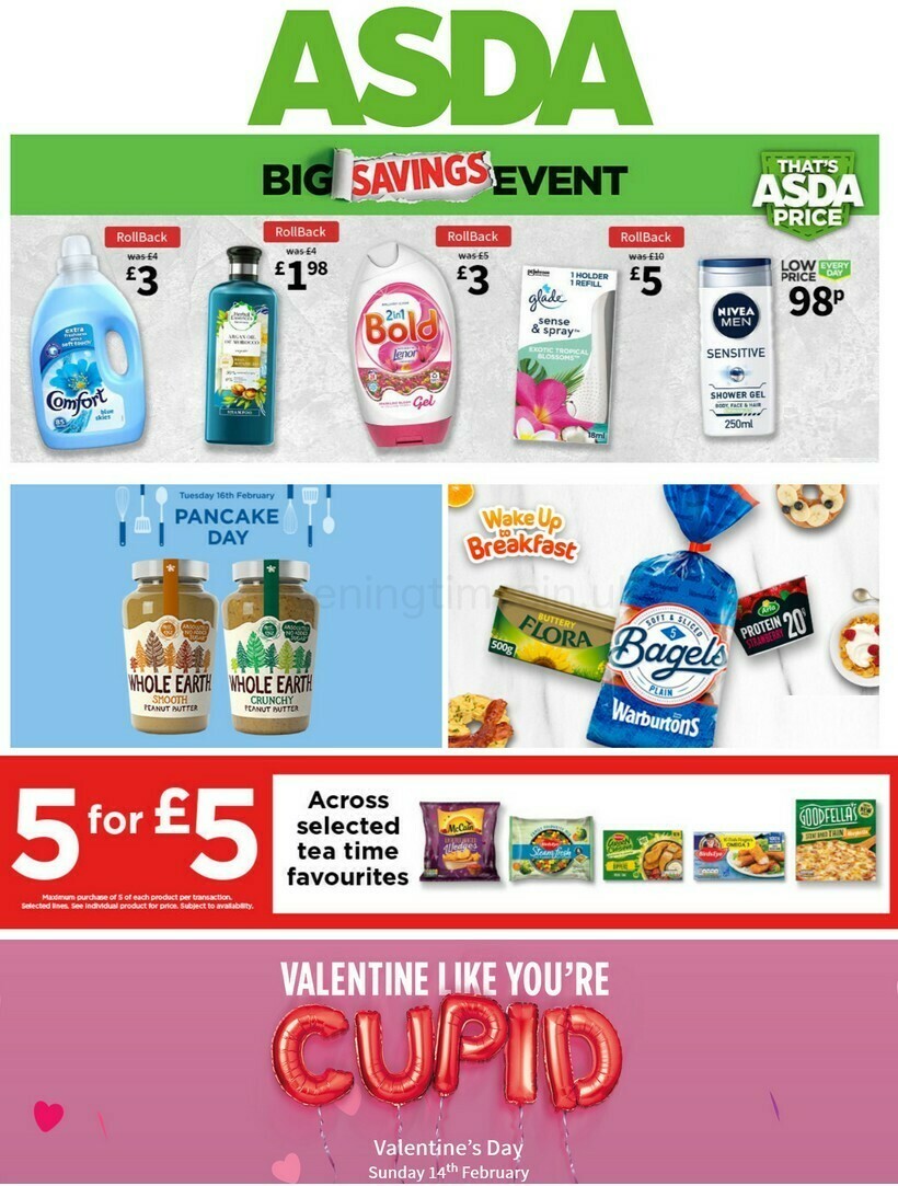 ASDA UK - Offers & Special Buys from 5 February